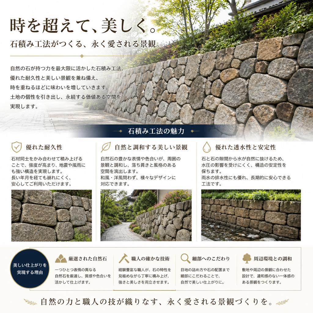 2. 石積みの魅力