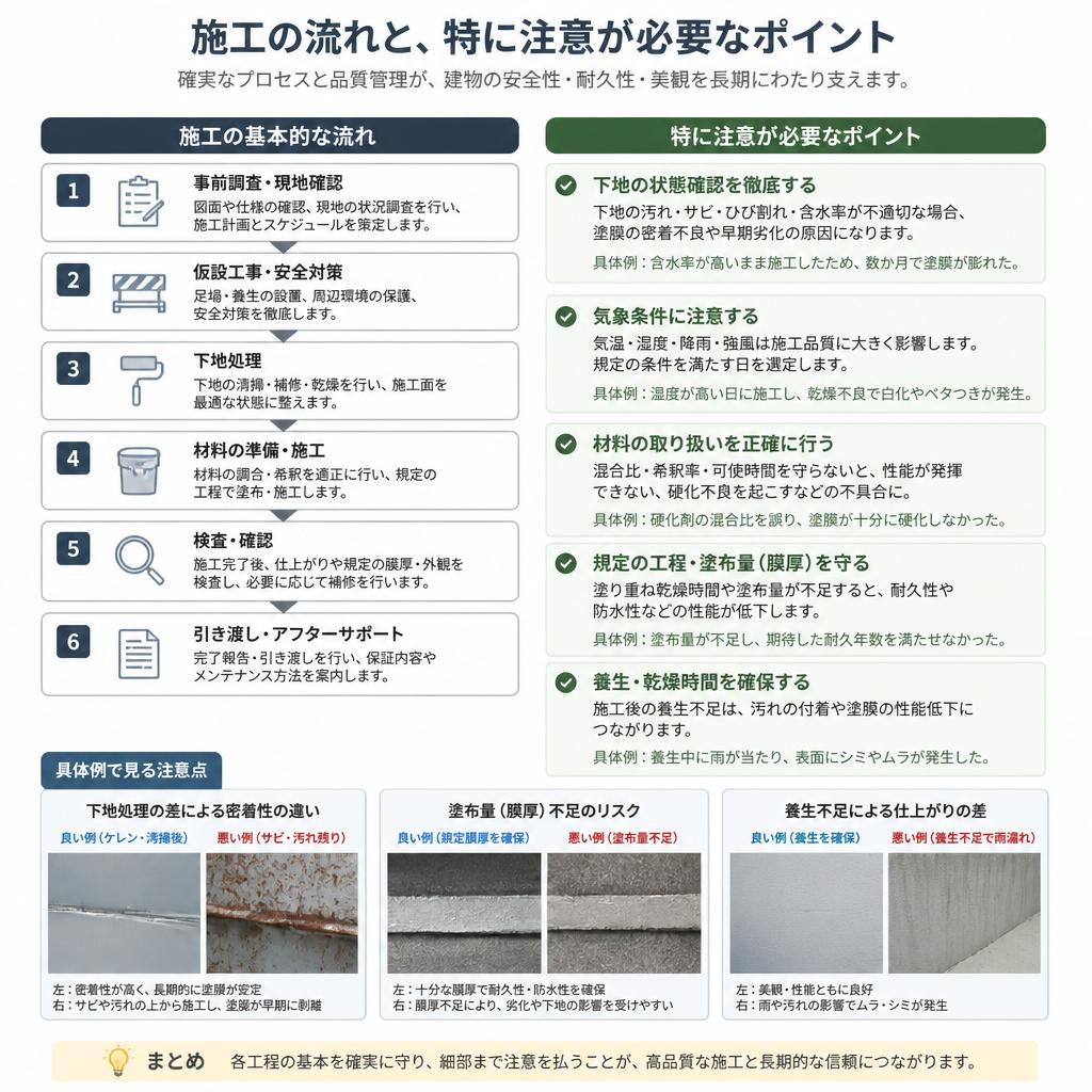 5. 施工の流れとポイント