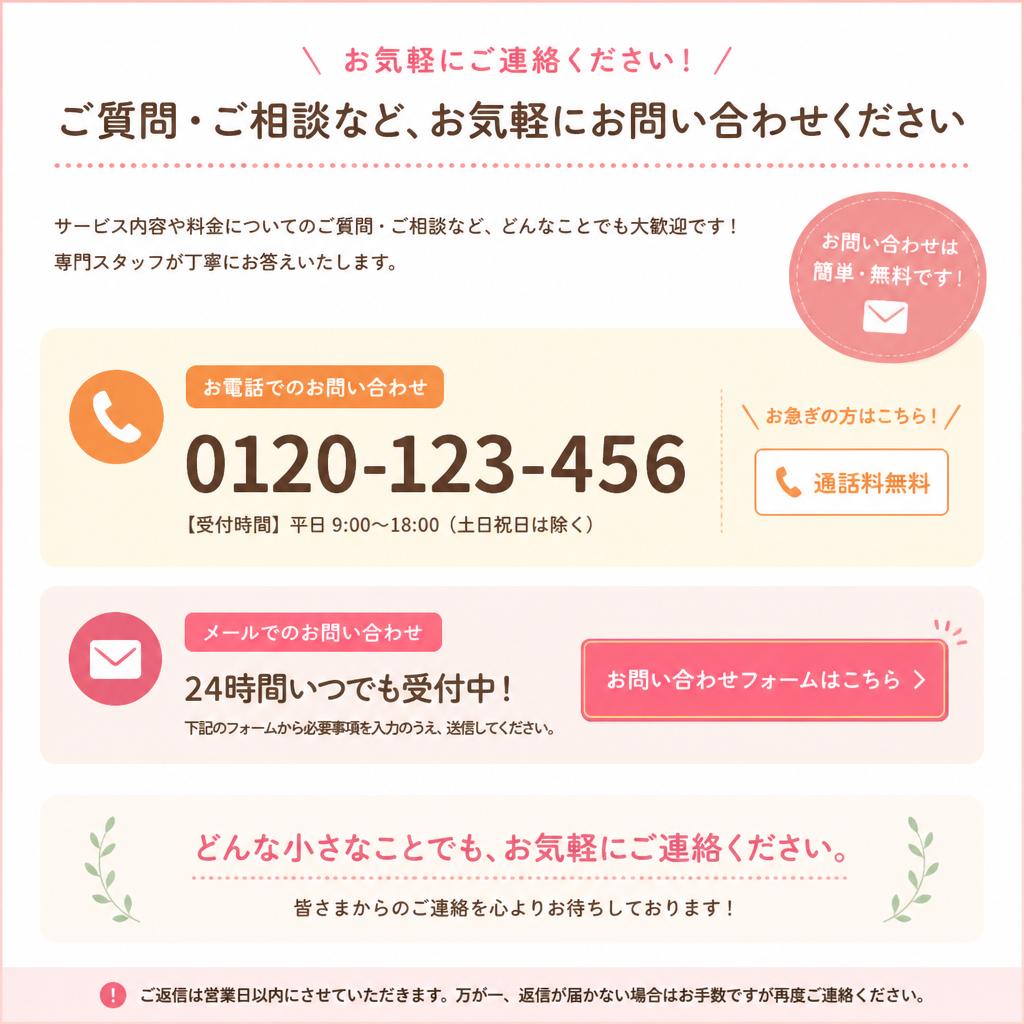 7. お問い合わせ・相談窓口
