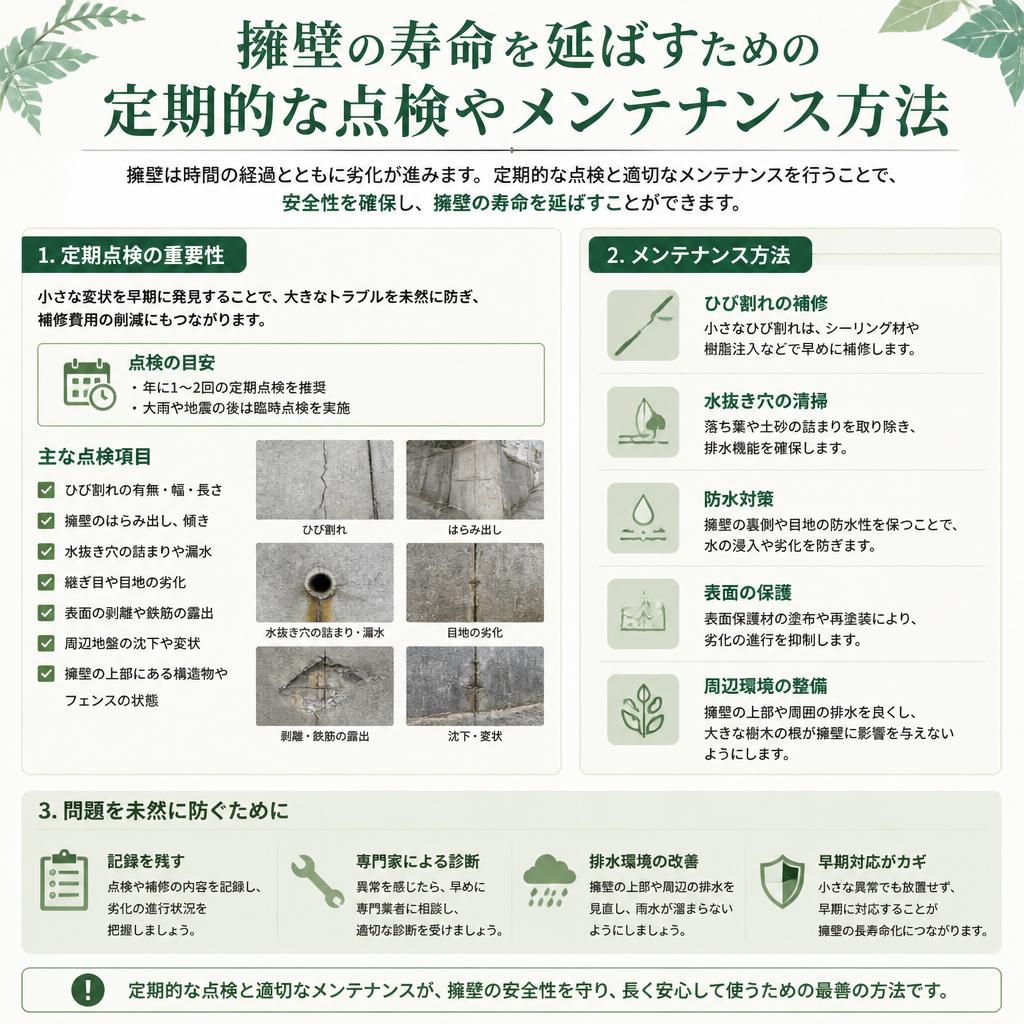 メンテナンスの重要性