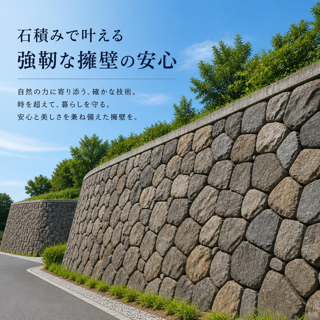 石積みで叶える強靭な擁壁の安心