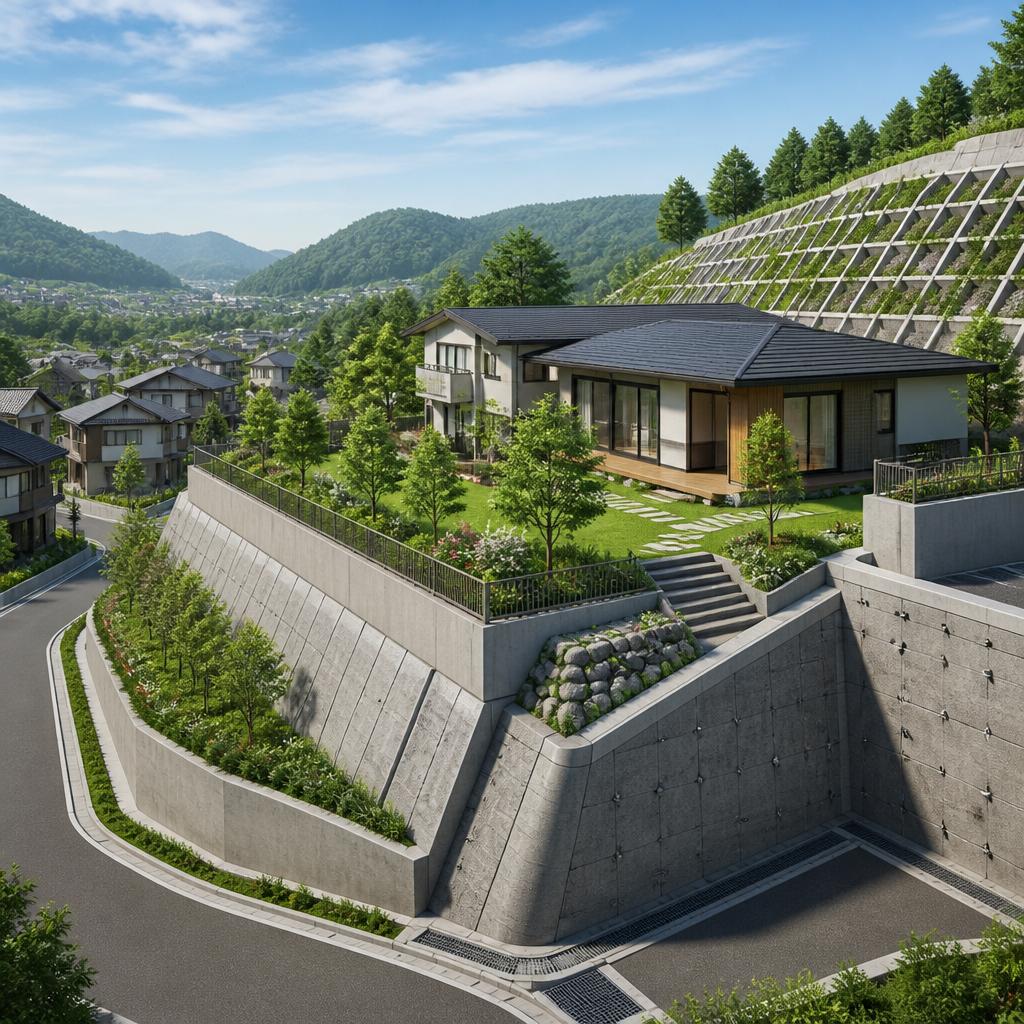 盛土規制法に基づく安全で快適な住まいを提案します